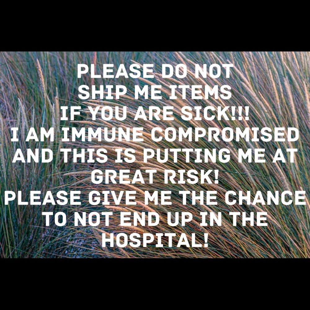 ❌My HEALTH Matters!!! No FLU packages!!!❌
